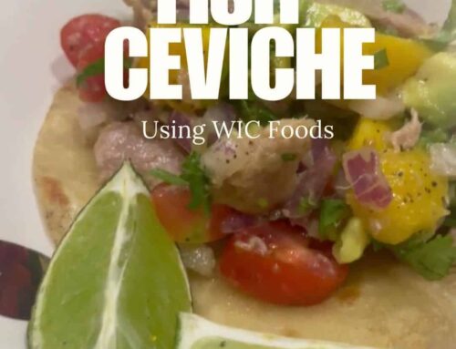 Refreshing Tuna Fish Ceviche Using WIC-Approved Foods